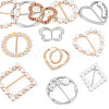 12Pcs 12 Styles Alloy Buckles AJEW-TA0003-44-3