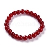 Dyed Natural Jade Beads Stretch Bracelets BJEW-G633-B-01-1