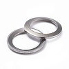 Non-Tarnish 304 Stainless Steel Linking Rings X-STAS-P108-07P-4