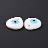 Handmade Lampwork Evil Eye Pendants LAMP-E106-01B-4