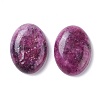 Natural Lepidolite/Purple Mica Stone Cabochons G-K317-B08-2