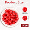 Opaque Acrylic Beads MACR-SP0001-85A-2