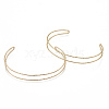 Brass Cuff Bangles Making KK-S354-279-NF-1