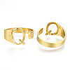 (Jewelry Parties Factory Sale)Alloy Cuff Finger Rings RJEW-S038-195Q-G-NR-3