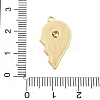 Brass Micro Pave Cubic Zirconia Pendants KK-L228-25A-G-2