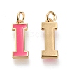 Brass Enamel Pendants KK-R139-01I-2