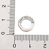 Tibetan Style Alloy Linking Rings TIBE-M004-13AS-01-3