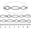 Rack Plating Brass Oval Link Chains CHC-G023-02P-3