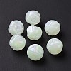 Opaque Acrylic Beads OACR-E014-16H-1