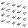 20Pcs Tibetan Style Alloy Bell Pendants FIND-LP0002-48-1