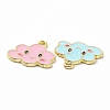 Alloy Enamel Pendants ENAM-B054-12G-3