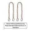 Zinc Alloy Curtain Hanging Decorations EL-TAC0001-09P-11