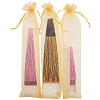 100Pcs Organza Drawstring Bags for Chinese Fan OP-GF0001-02B-7