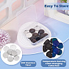 10Pcs 304 Stainless Steel Pendant Cabochon Settings DIY-TA0015-76B-5