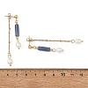 304 Stainless Steel Stud Earrings EJEW-JE07386-03-5