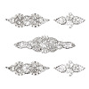 Biyun 5Pcs 3 Style Glass Crystal Hotfix Rhinestone DIY-BY0001-26-1