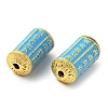 Brass Enamel Beads KK-S393-04-2