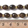 Natural Bronzite Beads Strands G-F809-A07-01-5