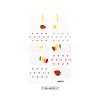Avocados & Strawberries & Flowers Full Cover Nail Art Stickers MRMJ-T109-WSZ511-2