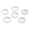 Non-Tarnish 304 Stainless Steel Cabochon Settings STAS-Y001-09E-P-1