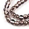 Baking Paint Transparent Glass Beads X1-DGLA-N011-6mm-09-3