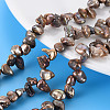 Natural Keshi Pearl Beads Strands PEAR-S021-028A-3