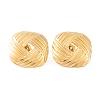 Ion Plating(IP) 304 Stainless Steel Stud Earrings for Women EJEW-L272-027G-02-1