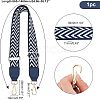 Stripe Pattern Adjustable Cotton Bag Strap AJEW-WH0254-63B-5