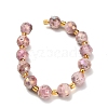 Electroplated Natural Druzy Geode Crystal Beads Strands G-F833-P01-10mm-01-3