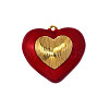 304 Stainless Steel Enamel Pendants STAS-OY014-18G-1