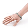 Natural Apatite Beads Stretch Bracelets BJEW-JB05879-02-4