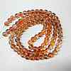 Baking Paint Glass Beads Strands DGLA-YW0002-01B-07-1