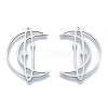 Non-Tarnish 201 Stainless Steel Filigree Joiners Links LS-STAS-N090-LA960-1-1