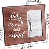 Olycraft MDF Photo Frames DJEW-OC0001-05F-2