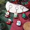 Christmas Theme PVC Plastic Keychains KEYC-JKC00781-02-2