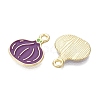 Alloy Enamel Pendants ENAM-Q003-03G-2