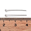 Anti-Tarnish Rhodium Plated 925 Sterling Silver Ball Head Pins STER-M117-05C-P-3