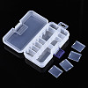 Rectangle Polypropylene(PP) Bead Storage Container CON-N011-009-4