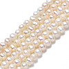 Natural Cultured Freshwater Pearl Beads Strands PEAR-N013-02D-3