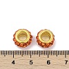 Alloy Rhinestone Clay Pave Beads ALRI-D300-04G-05-3