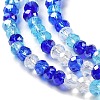 Glass Beads Strands EGLA-A034-M4mm-25-4