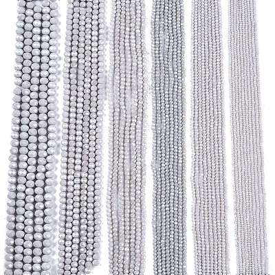 Electroplate Glass Beads Strands LS-EGLA-A044-P3mm-A19-1