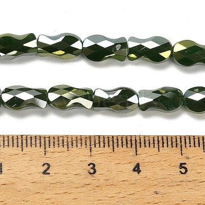 Electroplate Glass Beads Strands EGLA-P066-01A-AB02-1