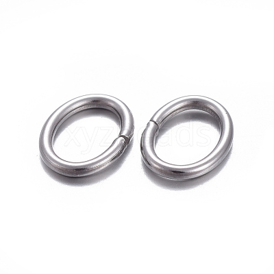 Tarnish Resistant 304 Stainless Steel Open Jump Rings A-STAS-F221-40P-B-1