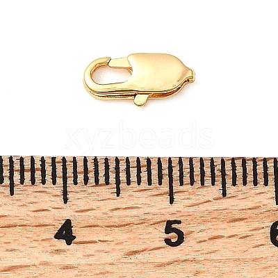 Brass Clasps KK-D407-19G-D-1
