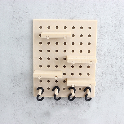 Plastic Wall Mounted Pegboard Miniature Ornaments PW-WG0707D-03-1