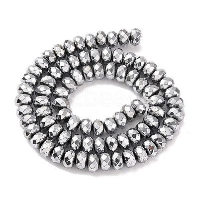 Electroplate Non-magnetic Synthetic Hematite Beads Strands G-J160-E-01-1