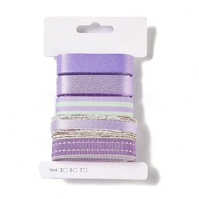 Polyester & Polycotton Ribbons Sets SRIB-P022-01D-10-1
