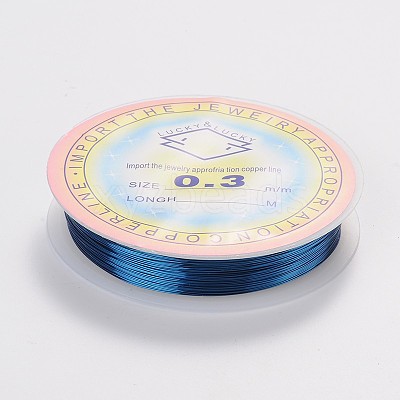 Copper Jewelry Wire CWIR-CW0.3mm-08-1