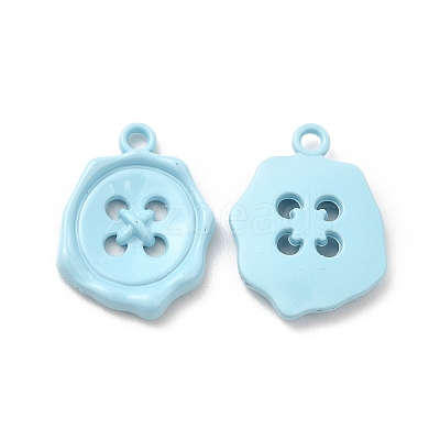 Spray Painted Alloy Pendants FIND-B018-02F-1
